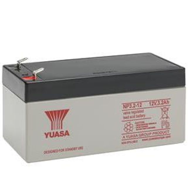 Hovedbilde Yuasa NP3,2 - 12V 3,2Ah Batteri
