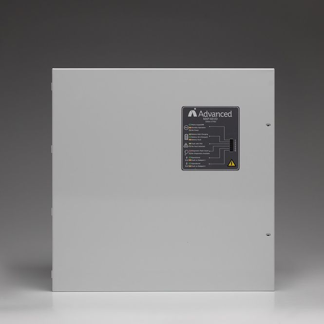 Hovedbilde MXP-650/D Strømforsyning 24Vdc 2,5A Opptil  2 x 17Ah Batteri