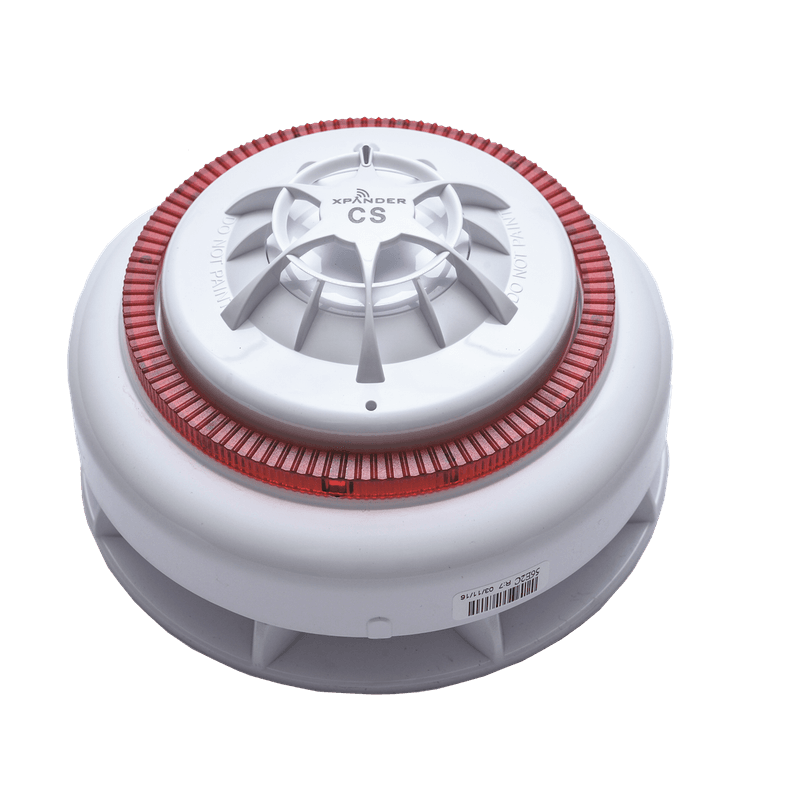 Xpander Multisensor m/sokkel sirene og LYS Hvit